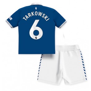Everton James Tarkowski #6 Koszulka Podstawowych Dziecięca 2023-24 Krótki Rękaw (+ Krótkie spodenki)